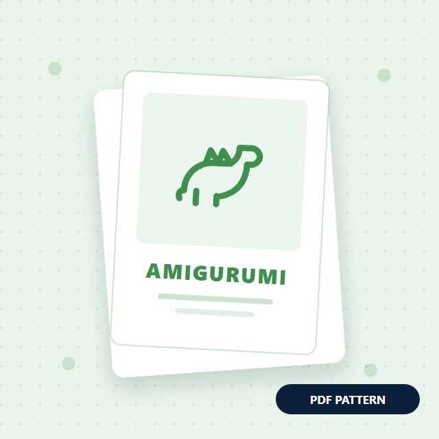 Baby Dinosaur Amigurumi Pattern
