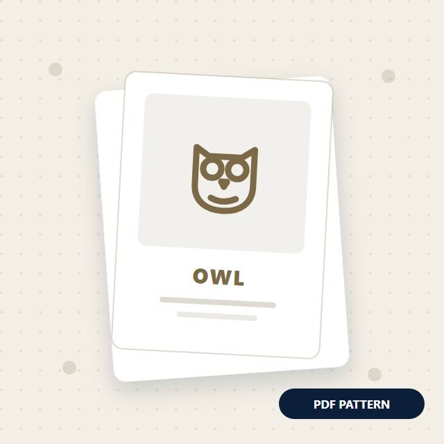 Little Owl Amigurumi Pattern