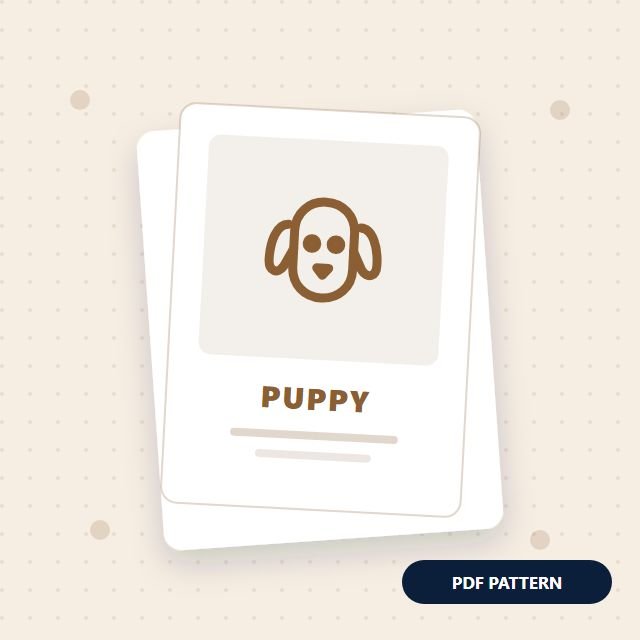 Puppy Amigurumi Pattern
