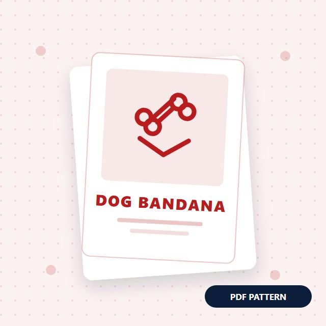 Dog Bandana Pattern