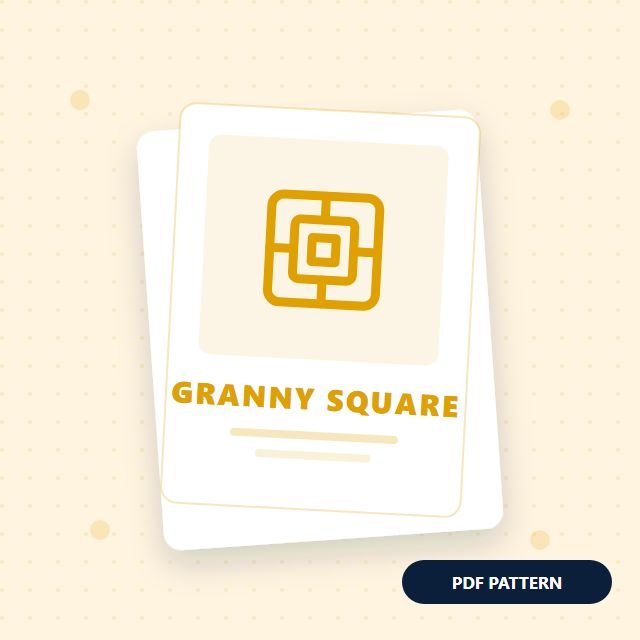 Modern Granny Square Blanket Pattern