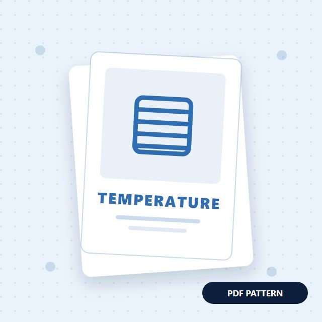 Temperature Blanket Pattern & Tracker